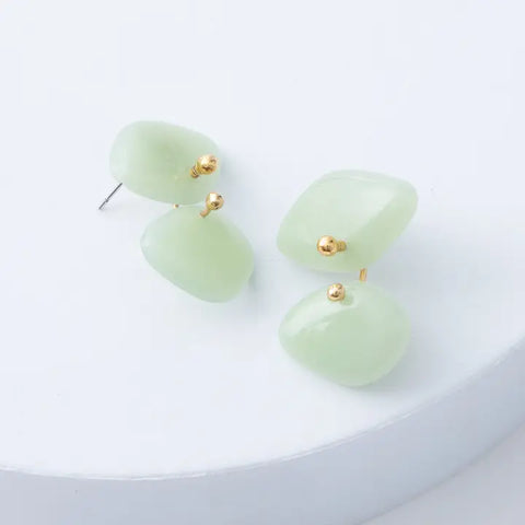 Lilypad Earrings