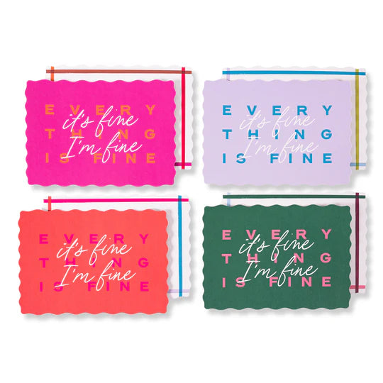 Stationary - Everything's Fine - Set of 12