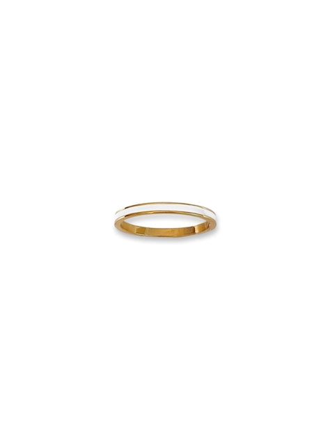 Lyric Enamel Ring