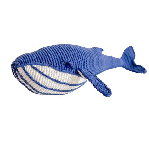 Crochet Whale - Blue