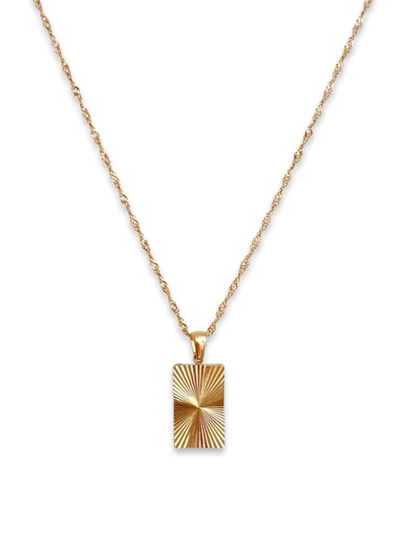 Hope Starburst Pendant Necklace