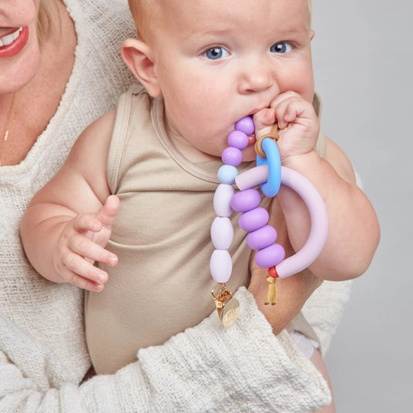 Plum Arch Ring Teether