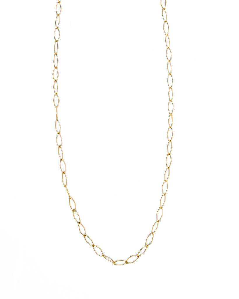 Mercer Long Diamond Link Chain Necklace