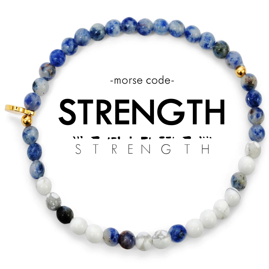 Morse Code Bracelet - Strength