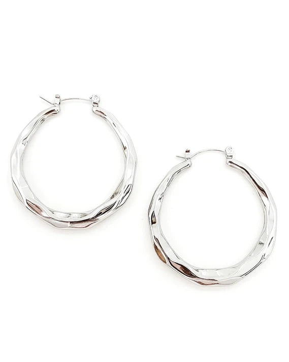 Elvie Hoops - Silver