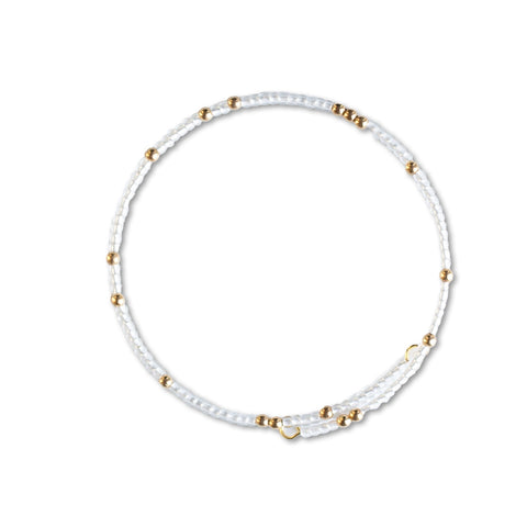 Confetti Bangle - Pearl