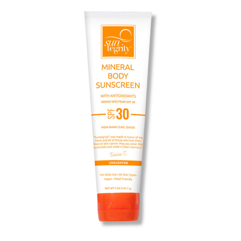 Unscented Mineral Body Sunscreen SPF 30 - 5oz