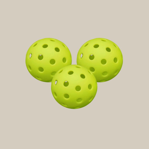 Green Pickleballs - Set of 3