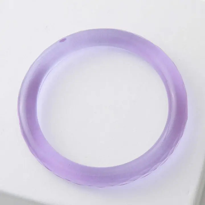 Glass Bangle - Periwinkle