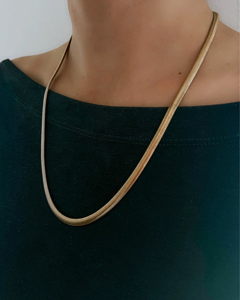 Lillian Gold Snake Necklace