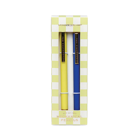 Mechanical Pencils - Cobalt + Citron