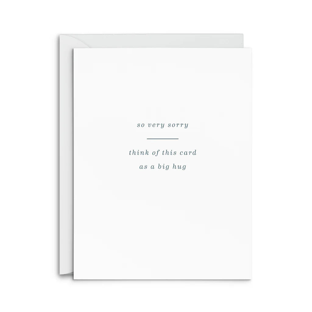 Big Hug Sympathy Card