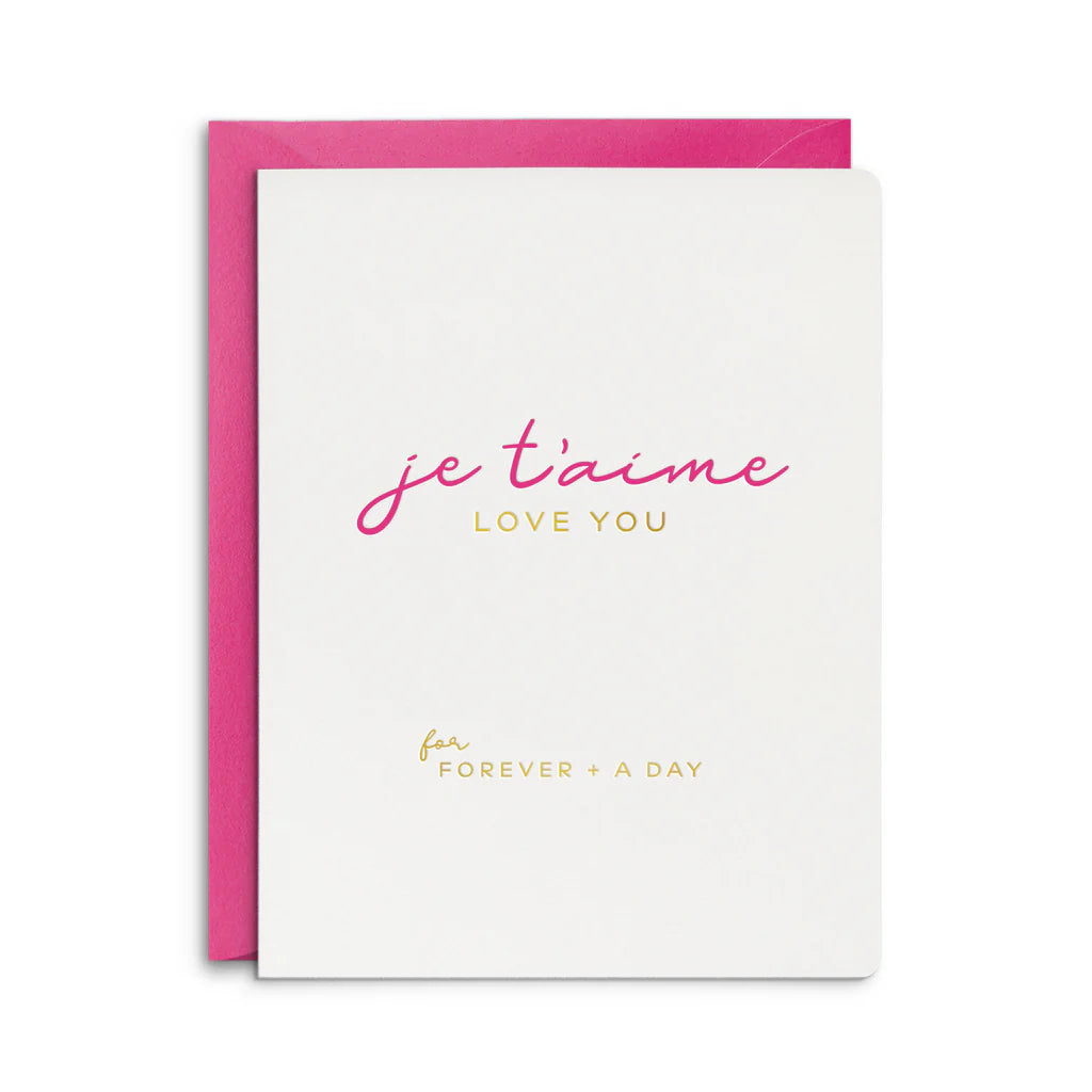 Je T'aime Card