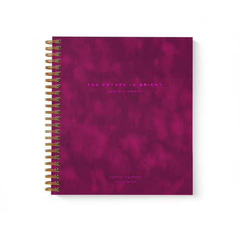 Future is Bright Planner - Velvet Fuchsia