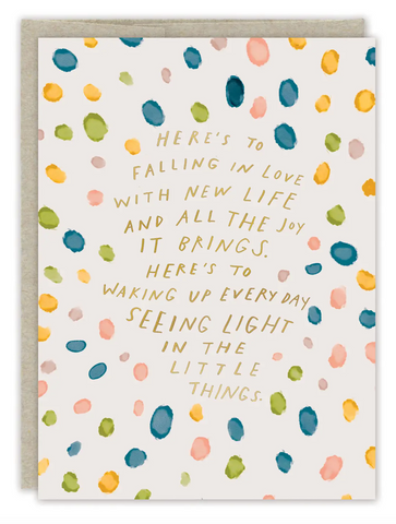 Little Things Baby Card
