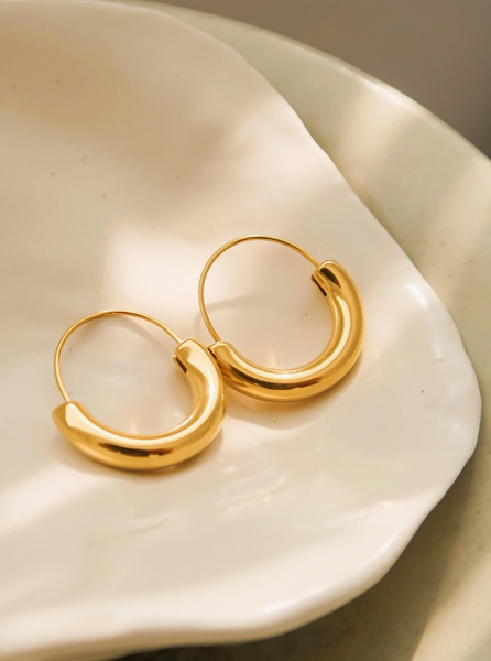 **FREE GIFT with $75 Purchase** Mackenzie Hoop Earrings