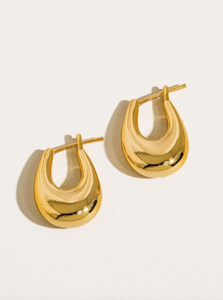 **FREE GIFT with $75 Purchase** Quinn Droplet Earrings- Gold