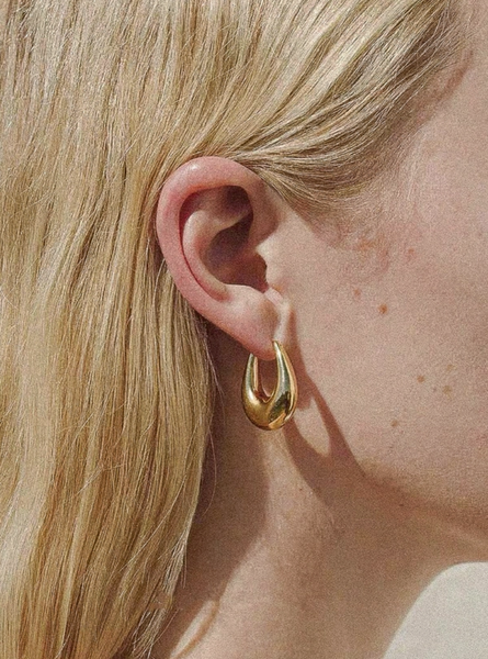 **FREE GIFT with $75 Purchase** Quinn Droplet Earrings- Gold