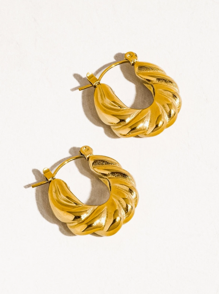 **FREE GIFT with $75 Purchase** Kimberly Hoop Earrings