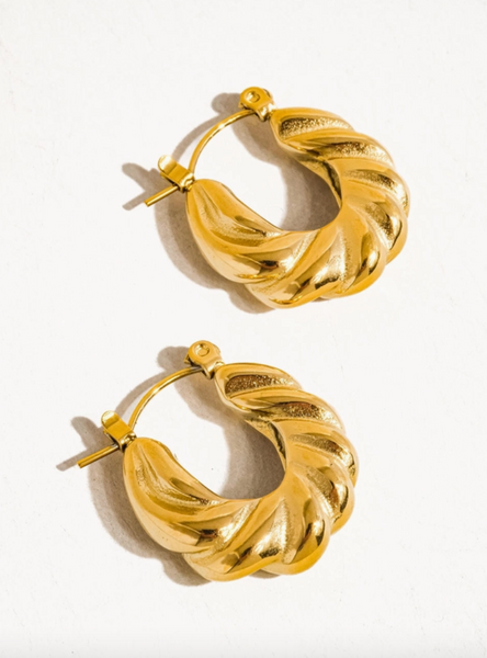 **FREE GIFT with $75 Purchase** Kimberly Hoop Earrings