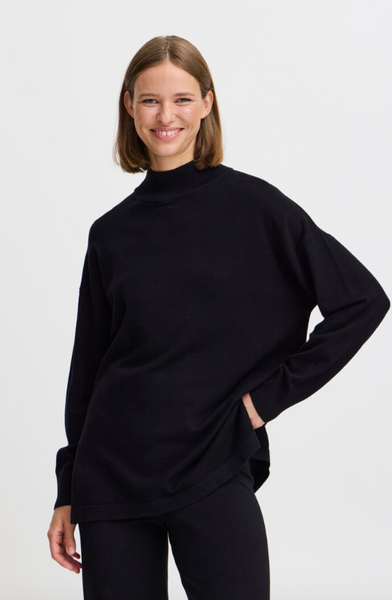 Bronwyn Turtleneck -- Black