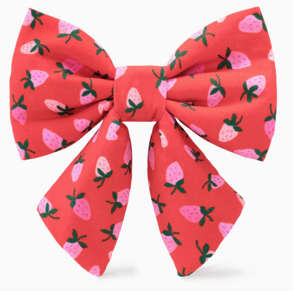 Berry Sweet Day Lady Dog Bow