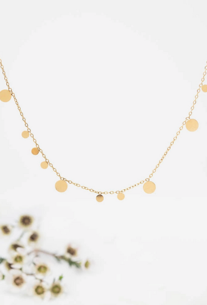 Confetti Gold Necklace