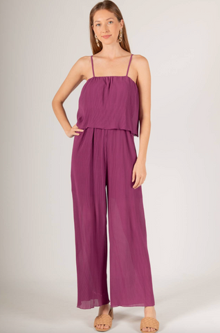 Elizabeth Jumpsuit -- Orchid