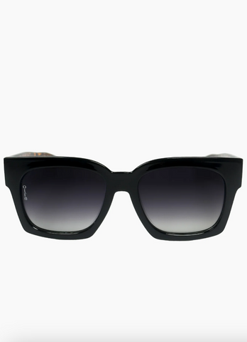 Alba Polarized Sunglasses - Black/Tortoise