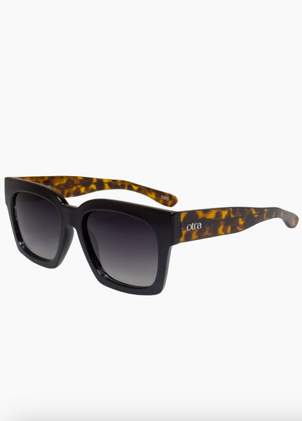 Alba Polarized Sunglasses - Black/Tortoise