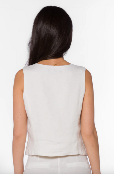 Dellis Vest -- White