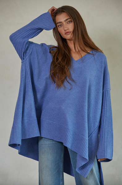 Rei Sweater -- Blue