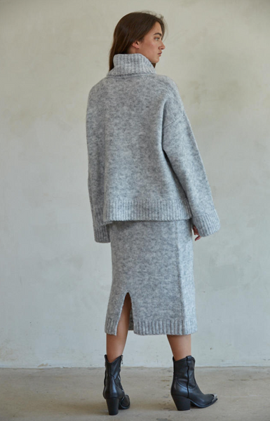 Robyn Sweater -- Heather Gray