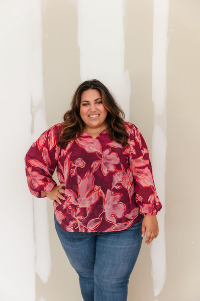 The Solidarity Top -- Vibrant Florals