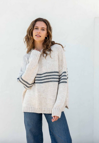 Seacoast Sweater -- Salty