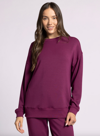 Martina Sweatshirt -- Purple Potion