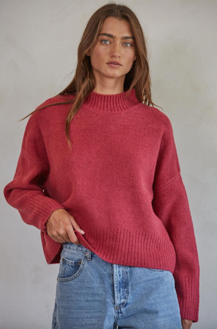 Viri Sweater -- Wine