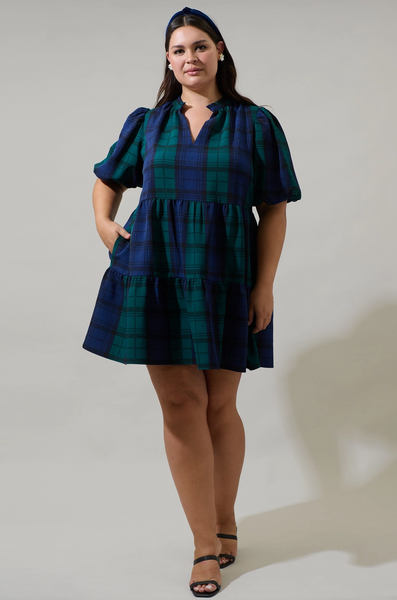 Hudson Dress -- Navy