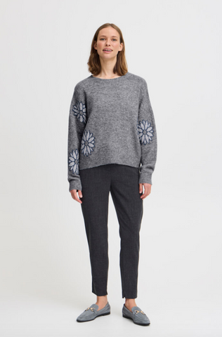 Delilah Sweater -- Gray