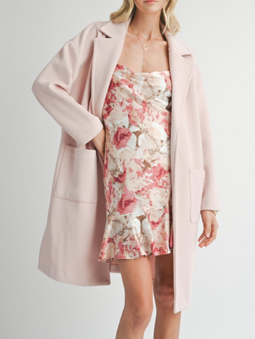 Hayley Coat -- Light Pink