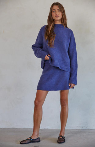 Viri Sweater -- Navy