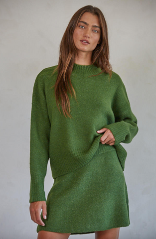 Viri Sweater -- Deep Green