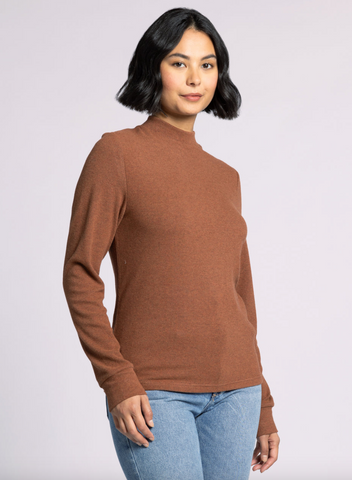 Beth Top -- Heather Cognac