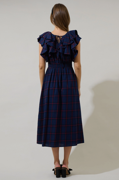 Santana Dress -- Holbrook Plaid