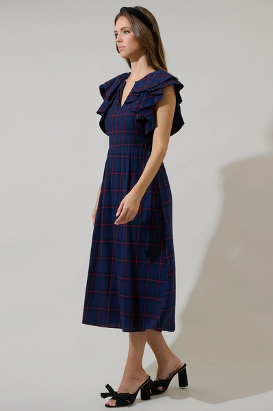 Santana Dress -- Holbrook Plaid