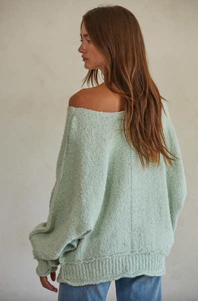 Reyes Sweater -- Dusty Mint