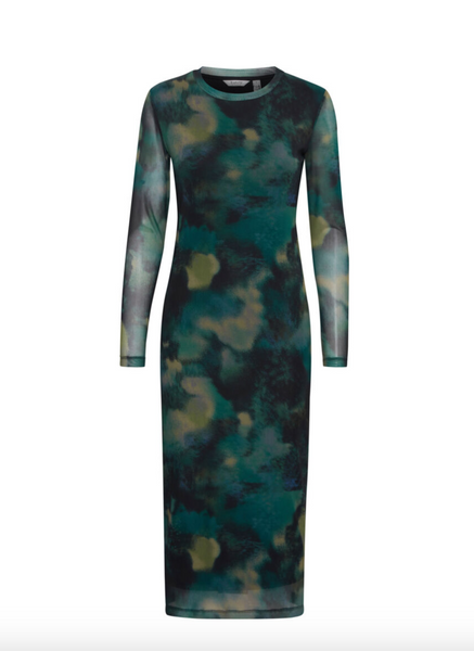 Blur Dress -- Birch Mix