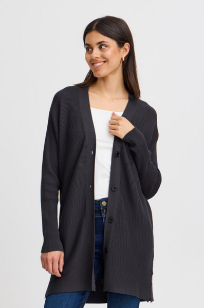 Fresh Start Cardigan -- Black