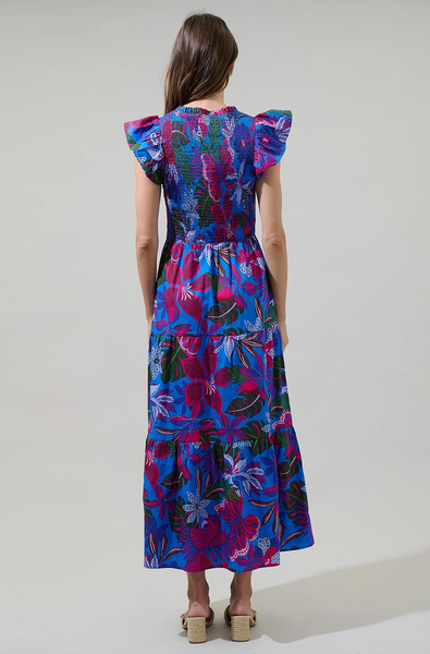 Sunfire Dress -- Tropics