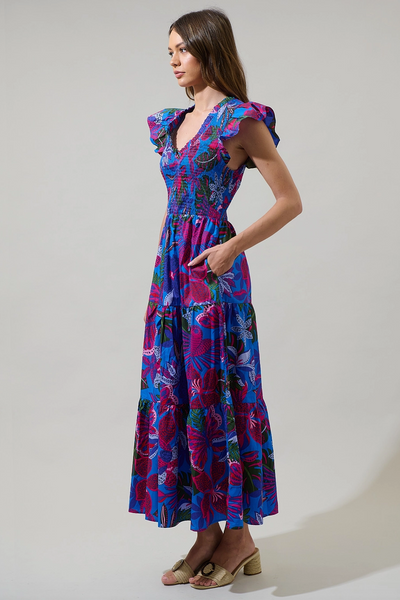 Sunfire Dress -- Tropics